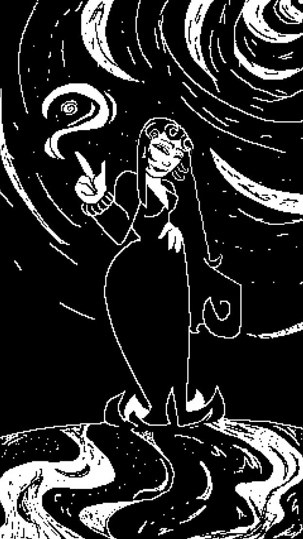 One of my ocs! she doesn't have ANY importance in the story but let's be honnest, she's pretty